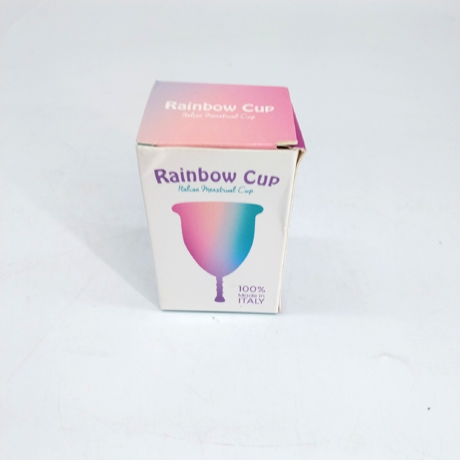 Rainbow Cup Menstruationstasse italienisches medizinisches Silikon unschädlich t Rainbow Cup Menstruationstasse italienisches medizinisches Silikon unschädlich t