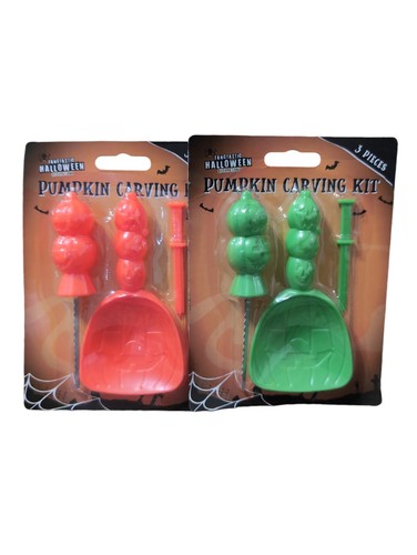Halloween Pumpkin Carving Kit Tools Set Making Decorations Maker Carving Spooky - Picture 2 of 5
