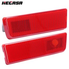 HECASA For Ford Transit Connect 2010-13 Rear Bumper Side Marker Lights Reflector