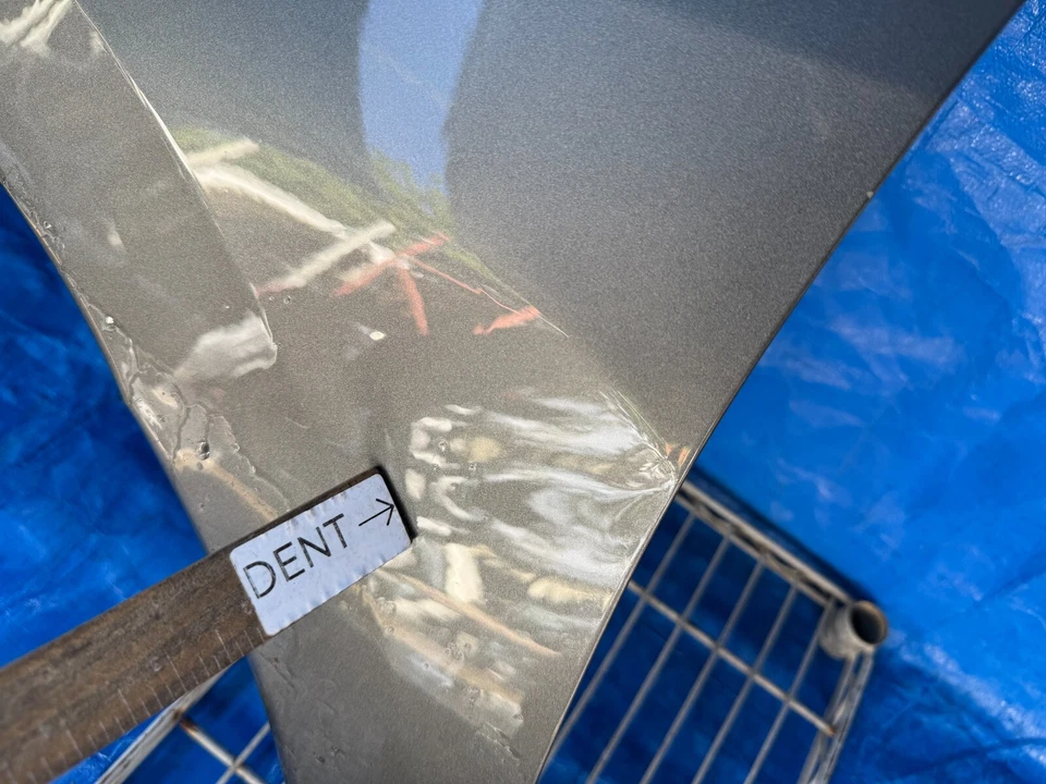 17-21 HONDA CIVIC HATCHBACK LEFT SIDE FENDER ASSEMBLY GRAY NH737M # OR9-FN1037 Foto 3 de 4