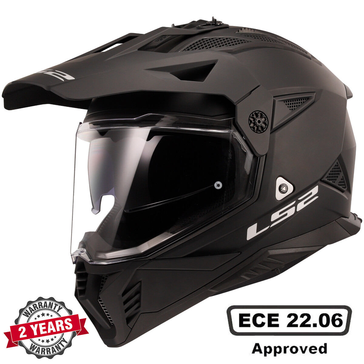 LS2 MX702 PIONEER II DUAL VISOR ADVENTURE MOTORCYCLE