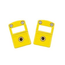 Type K Miniature Thermocouple Connectors, Omega Style - Female, 2-Pack