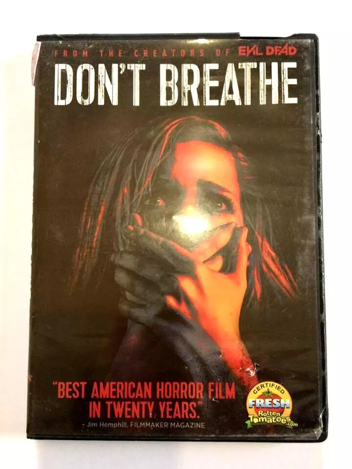 DONT BREATHE From the creators of Evil Dead, Horror Rated R (DVD) R1