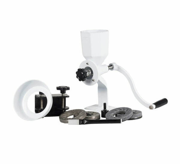 WonderMill Wonder Junior Deluxe Manual Wheat Flour Hand Grain Mill for