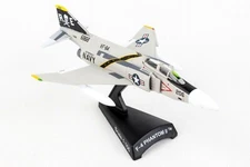 POSTAGE STAMP PS5384-4 USN F-4 PHANTOM "JOLLY ROGERS" 1:155 SCALE DIECAST MODEL