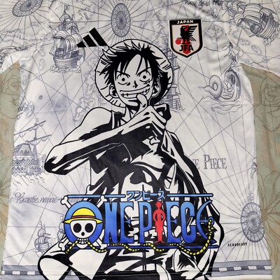 Japan Soccer Jersey Special Luffy OnePiece Anime Concept Edition S