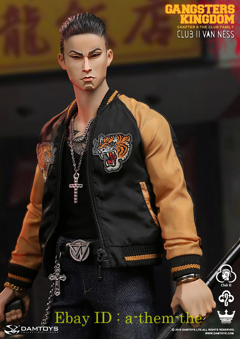 DamToys GK017 Wu Jianhao Gangster Kingdom 1/6 Club 2 Action Figure