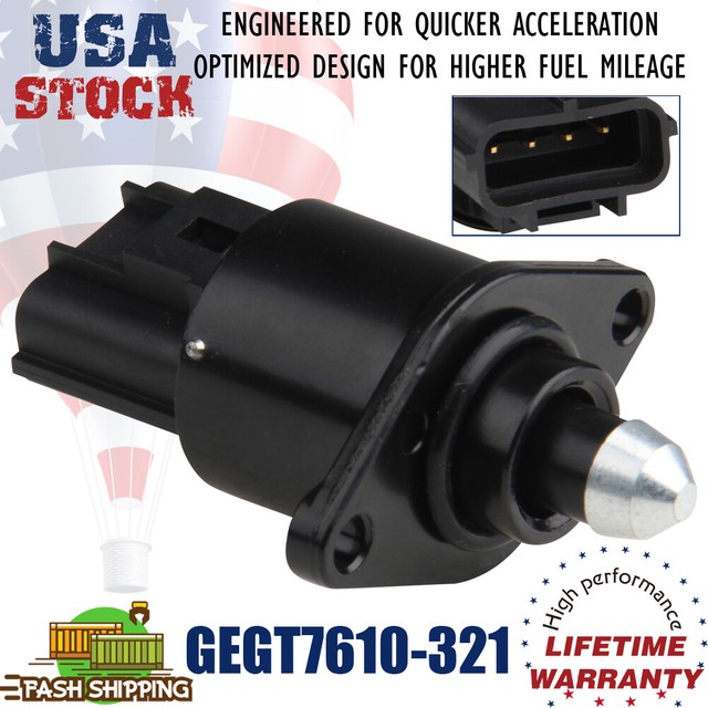 Idle Air Control Valve 4.0L For Jeep 91 To 97 YJ Wrangler XJ Cherokee