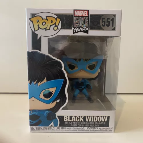 Vinilo Funko POP - Marvel - 80 años - Black Widow - #551