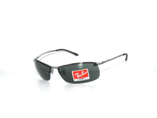 Ray BAN RB3183 004/71 63 Gunmetal Verde Occhiali da sole RAYBAN 3183 | eBay