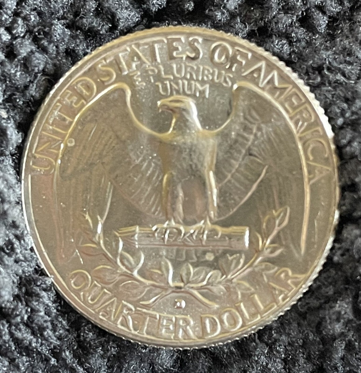 1964 D Washington error quarter D/D w/ Die Cracks~GEM BU!~90