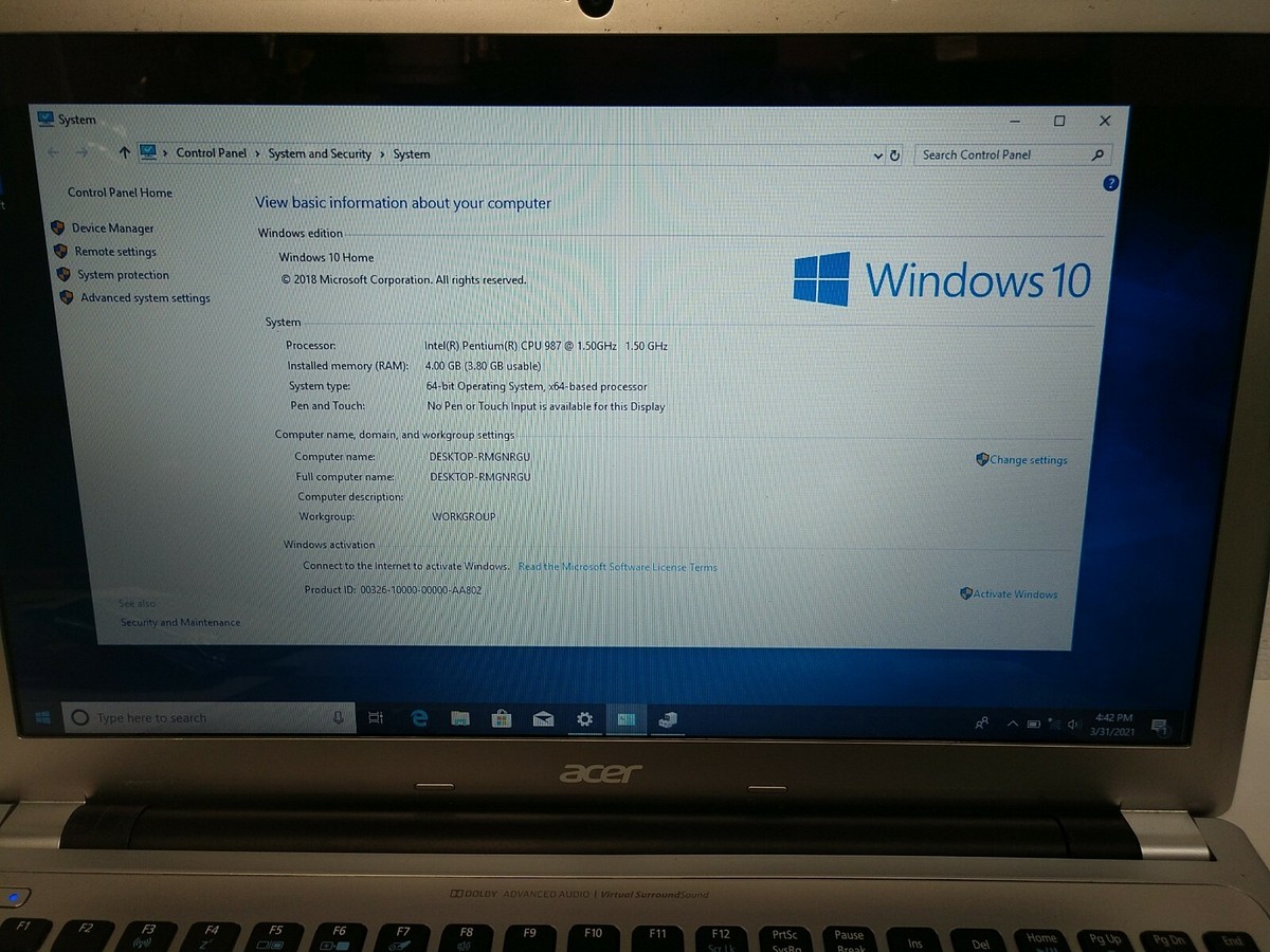 ★まさと★Acer Aspire V5-531 ノートPC s-l1200.jpg