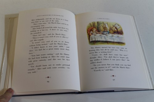Alice's Adventures In Wonderland by Lewis Carroll HCDJ Book 1995 Full Colour 💚 - Picture 5 of 7