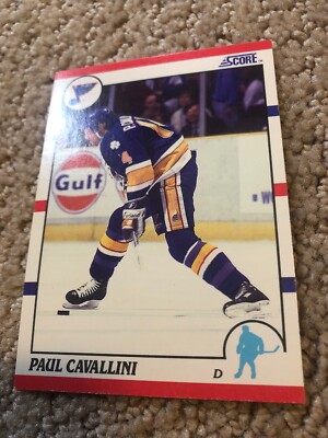 1990-91 Score St. Louis Blues NHL Hockey Card #185 Paul Cavallini Rare Vintage | eBay 1990-91 Score St. Louis Blues NHL Hockey Card #185 Paul Cavallini Rare Vintage | eBay