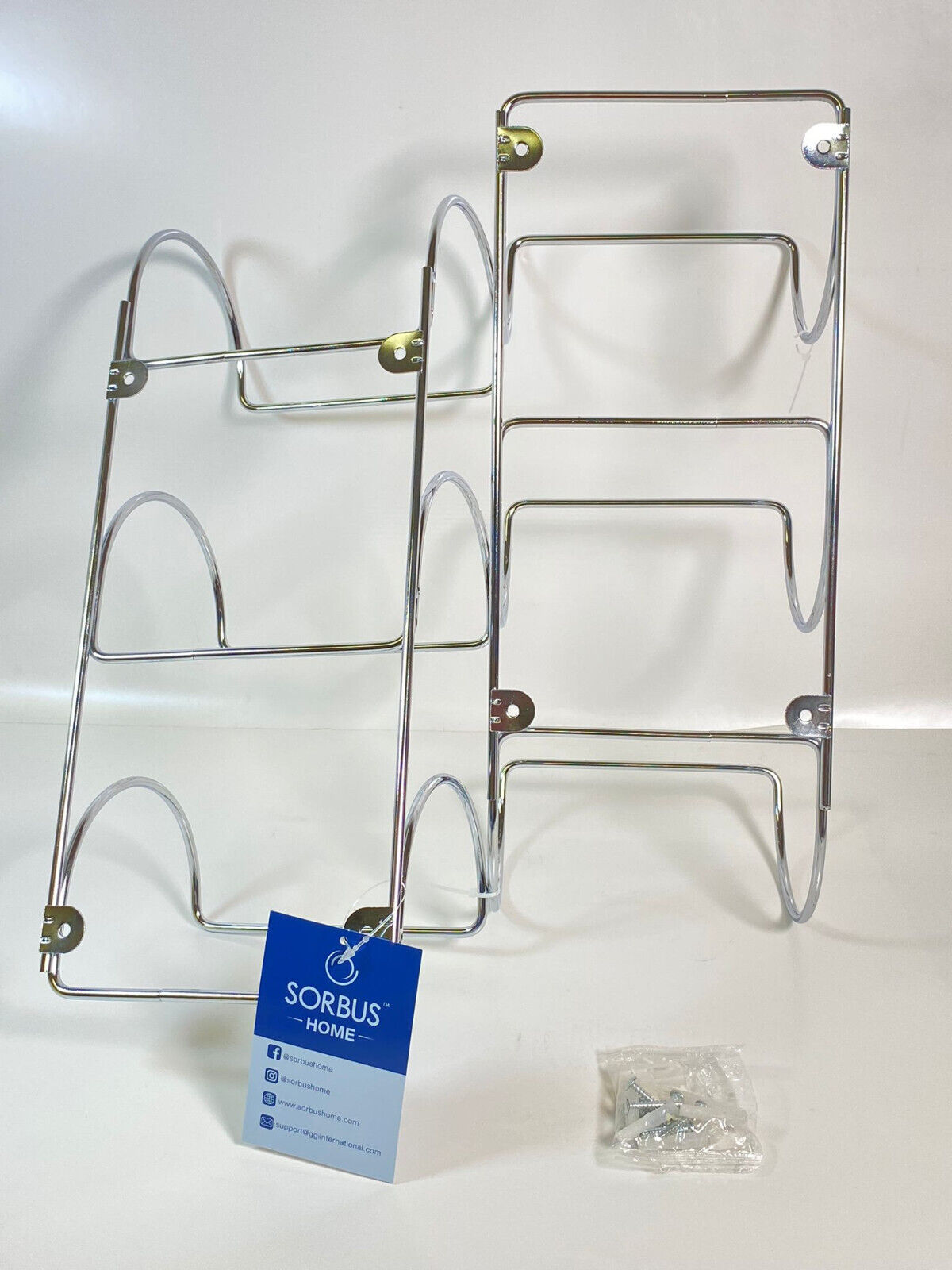 Sorbus TowelRack Holder Wall Mounted Storage Organizer for Linens