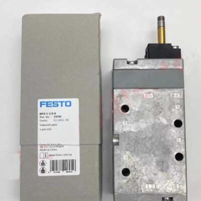 1PC NEW FESTO MFH-5-3/8-B 19705 Solenoid Valve