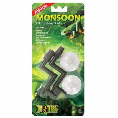 Exo Terra Reptile Terrarium Monsoon Spray Nozzles 2pk | Misting System