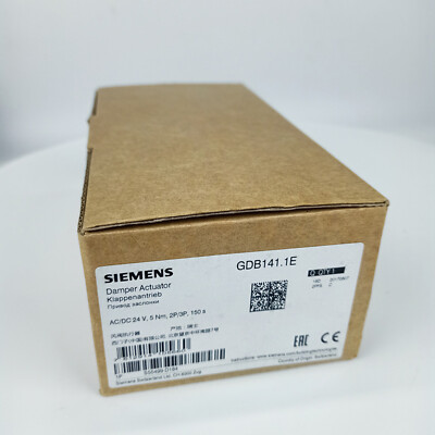 ONE NEW Siemens damper actuator GDB141.1E GDB141.1E ship DHL#XR