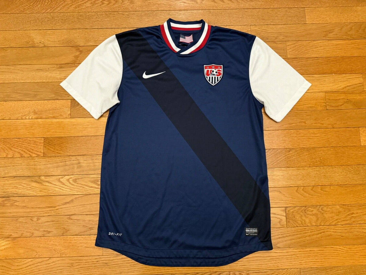 Nike Team USA 2012-2013 Away Football Soccer Shirt Jersey Men's