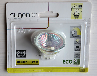 Sygonix Halogen-Strahler GU5.3 Reflektor / 40 W, 12 V, ECO / Ø 51 mm / dimmbar