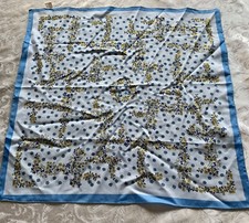 Vintage TREVIRA Texture Made In Italy Scarf 100 Polyester