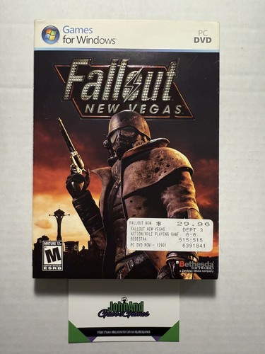 Fallout: New Vegas Complete (PC, 2010) - Acceptable Condition, Fast Shipping