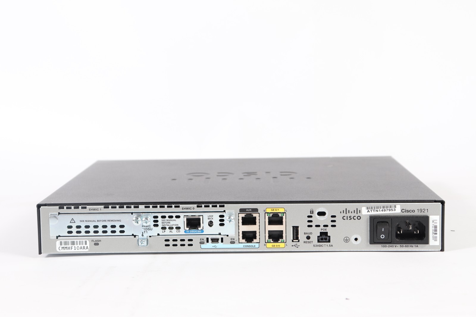 ブランド Cisco 1921 Integrated Services Router 2 Ports 2 Slots Rack ...