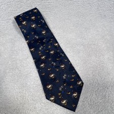 Vintage Looney Tunes Golf Tie Bugs Bunny 1995 Taz Necktie Cartoon Tie