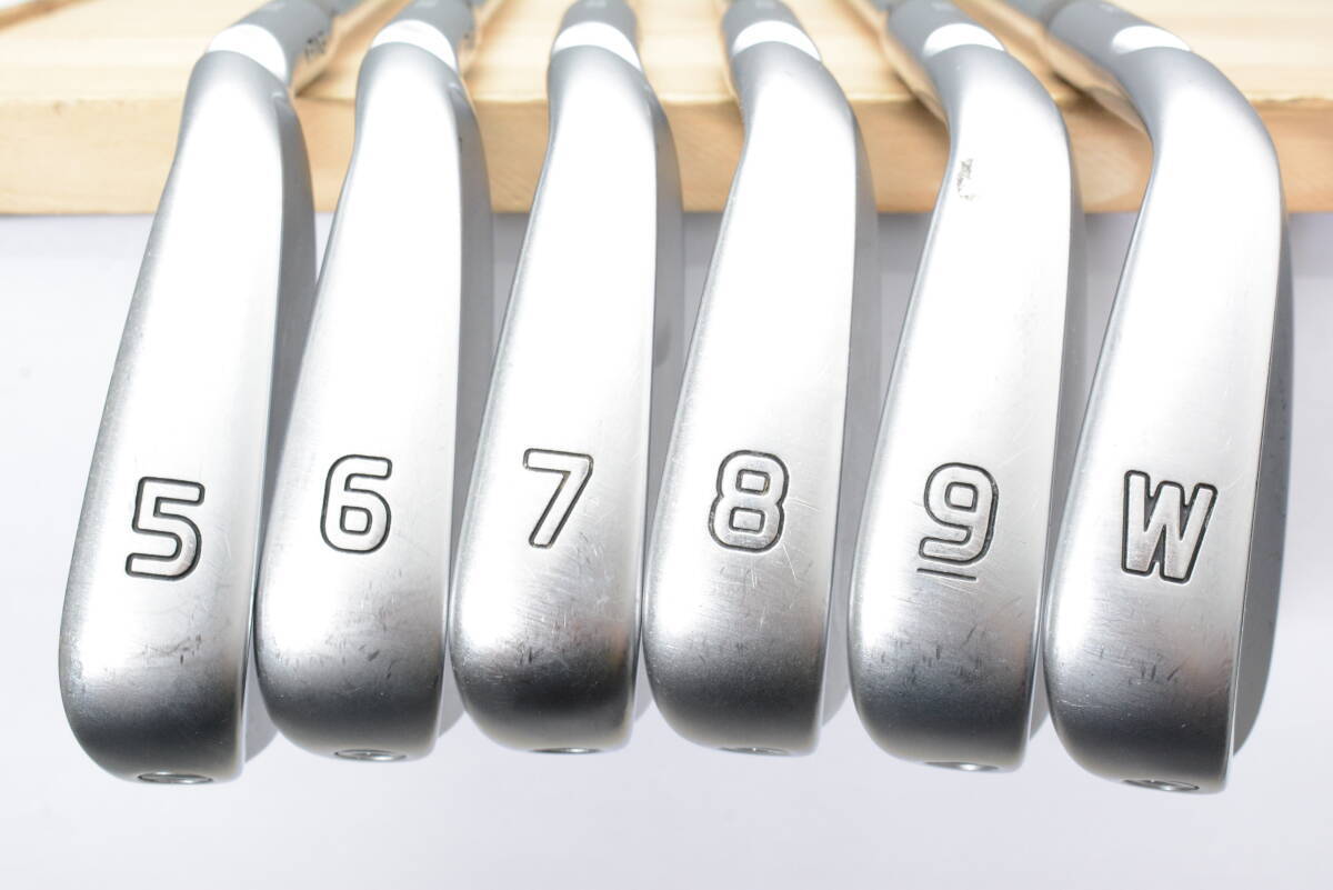 ぷっぷる！PING i500 7-W zelos7 Ping i500 Iron Set Golf Club 7-W,U 5pcs NS PRO ZELOS 7/R