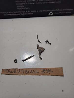 TAURUS BRASIL 38 SPL TRIGGER ,SPRING CENTER PIN &MORE