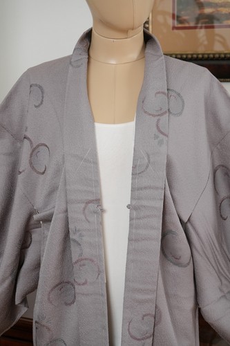 DEAR VANILLA JAPANESE KIMONO HAORI JACKET FOR WOMEN AUTHENTIC JAPAN MADE VINTAGE - Picture 3 of 7
