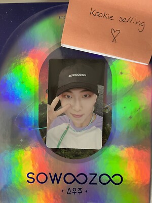 Official BTS Sowoozoo Muster Blu Ray Photocard Namjoon RM