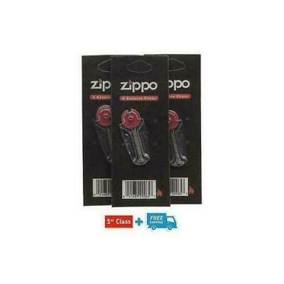 3 PACKUNGEN 100% ORIGINAL ZIPPO FEUERZEUG 18 FEUERSTEINE ORIGINAL PORTOFREI