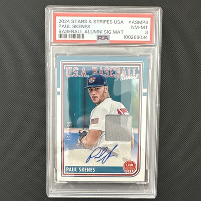 2024 Panini Stars and Stripes - USA Baseball Alumni Signatures 