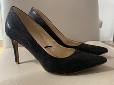 Marc Fisher Black Pumps Heels Size 8 pre-owned Minor defects as shown in photo