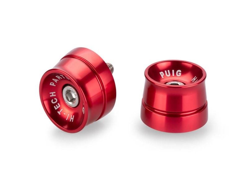 Puig Red Speed Bar Ends Yamaha YZF R7 2022-2025