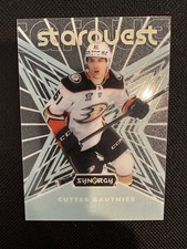 2024-25 Upper Deck Synergy Hockey Cutter Gauthier #SQ-9 Starquest Blue RC