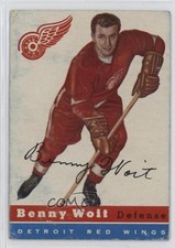 1954-55 Topps Benny Woit #9 0q4x