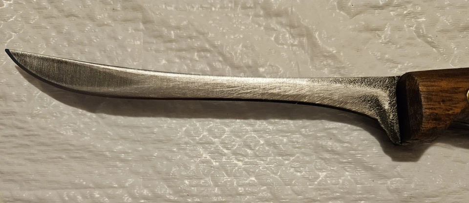 Cuchillo deshuesador Chicago Cutlery 72-2 restaurado acero al carbono #3 Foto 3 de 4