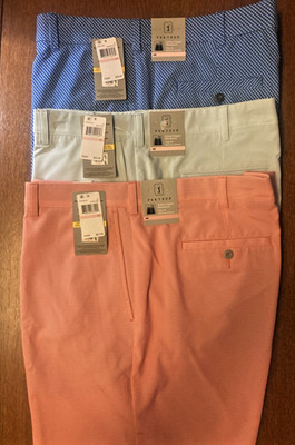 Lot of 3 NWT Size 40 PGA Tour Men's Active Gripper Waistband Golf Shorts $65