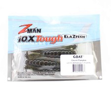 Zman Soft Lure Goat 3.75 Inch 4/Pack Green Pumpkin (4288)