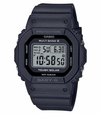 Casio Baby-G Funk Solar Damen- und Jugenduhr Digital Schwarz BGD-5650-1ER B-Ware