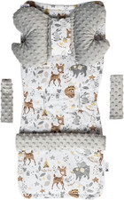 Riduttore Passeggino Universale Materassino Copri Neonato Cuscino - 5 Elementi 7