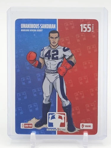 UNANIMOUS SANDMAN 2025 MARIANO RIVERA BATTLE ARENA #LOGO-662 BRAWL Q3735