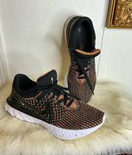 Nike React Infinity Run Flyknit 3 Black/White/Blue Glow women  s 9 DH5392-002