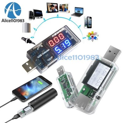 Digital 7 in 1 USB Tester Voltmeter Ammeter   Voltage Meter Power Detector *gb