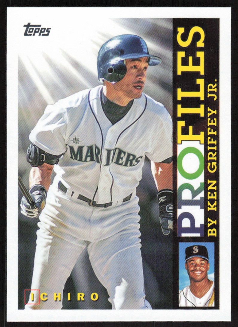 珍品　西鉄ライオンズ鉄腕稲尾　&　国鉄スワローズ 赤木　選手カード 2026 Topps Profiles By Ken Griffey Jr. Ichiro Card #TP-12