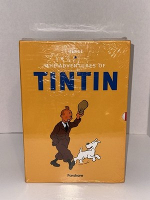 Tintin Paperback Boxed Set 23 titles In Box  Herge Brand New Sealed