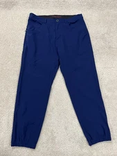 Rhone Pants Mens 32 Blue Commuter Performance Chino Straight Casual Stretch Work