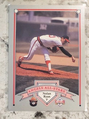 1989 Smokey Bear California Angels All-Stars - Nolan Ryan #7 HOF